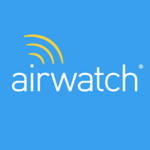 airwatch logo in blue box