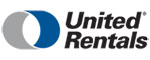 United Rentals logo.
