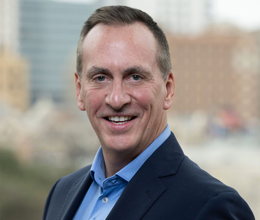 Brian Bukowski smiles at the camera.