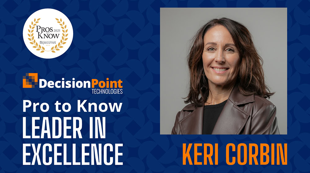 Keri Corbin, winner of 2025 Pros to Know award for Leader in Excellence.