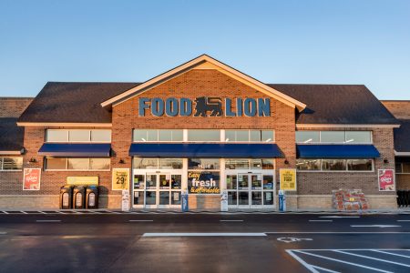 Food Lion grocery store.
