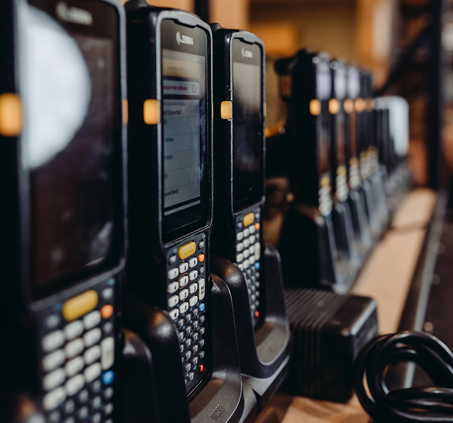 Handheld scanners from Zebra, a DecisionPoint partner.