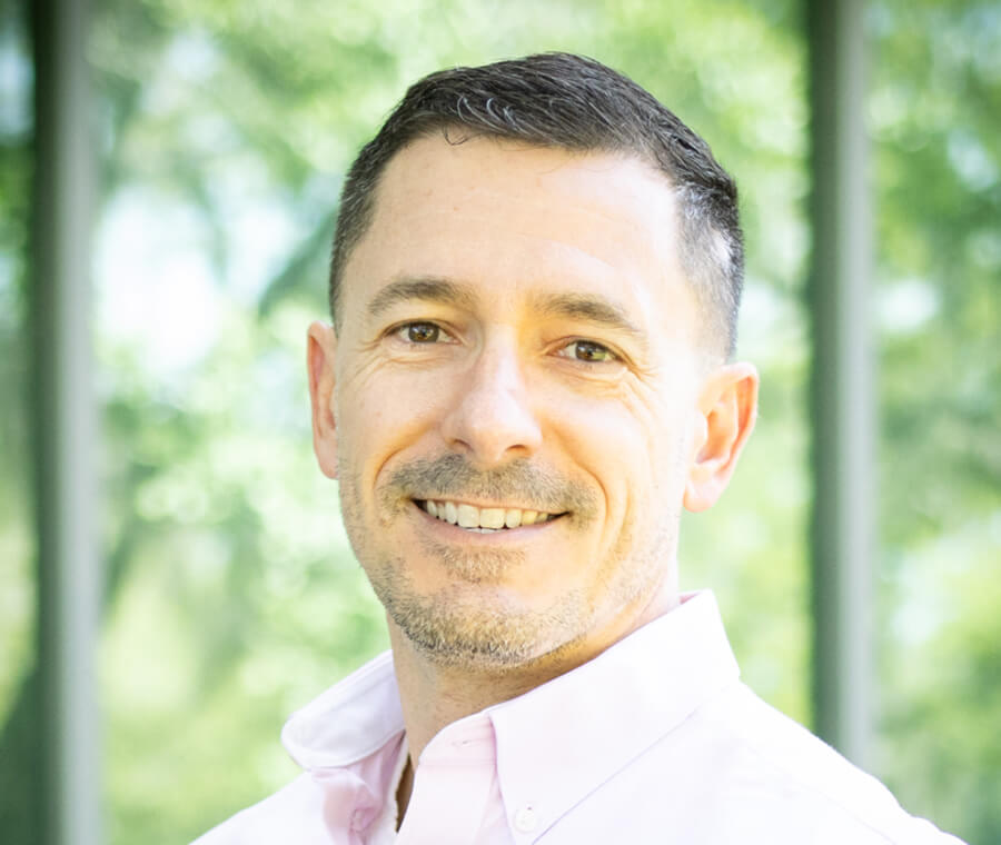 Josh Anderson smiles at the camera.